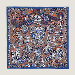 Sous l'Egide de Mars wash scarf 90 | Hermès Australia